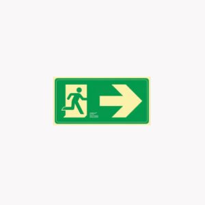 Exit sign