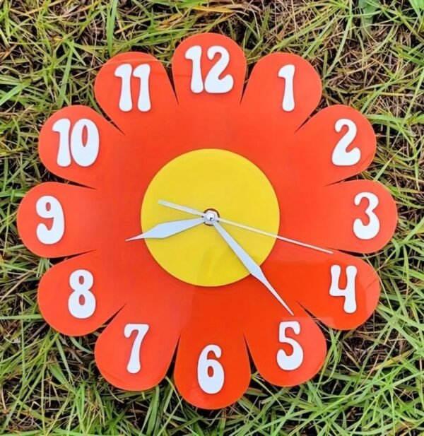 Oranžové hodiny Solen – Obrázok 3